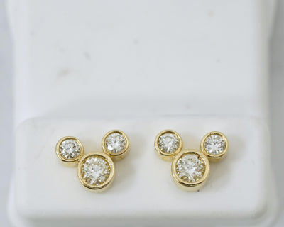 M Mouse 14K Yellow Gold