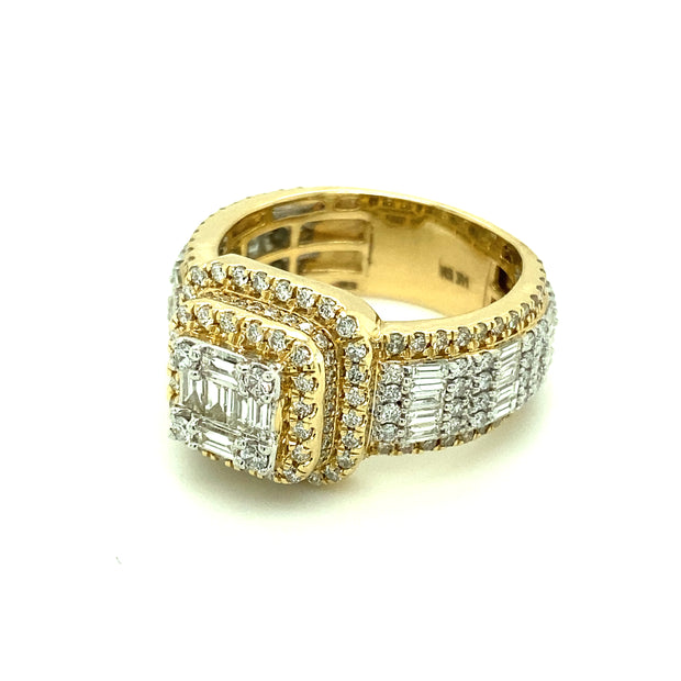 Diamond Fashion Rings  -  Men'