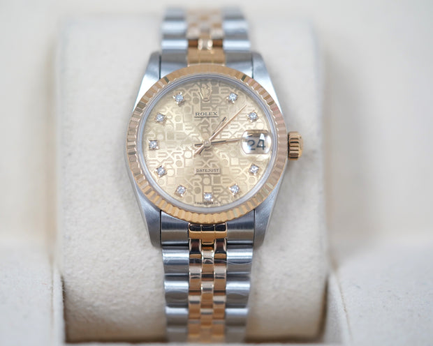 Pre Owned Rolex Jubilee Band 14K Yellow Gold