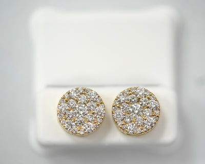 2.00Ct Diaond Studs White Gold