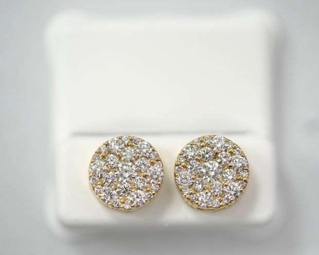 2.00Ct Diaond Studs White Gold