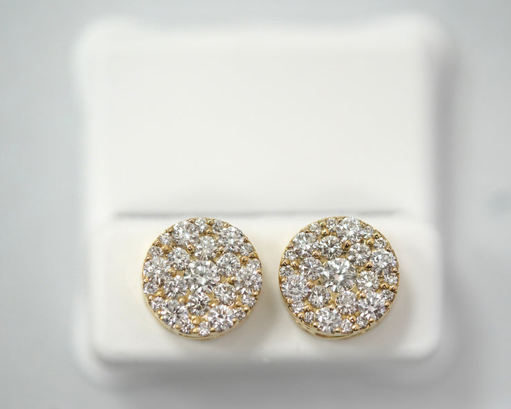 2.00Ct Diaond Studs White Gold