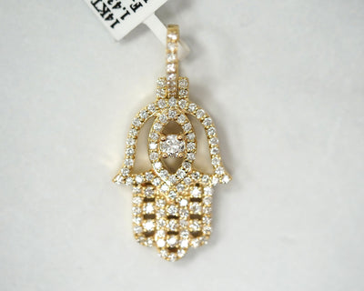 1.43Ct Diamond Hamsa
