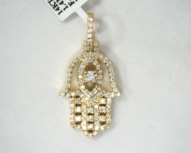 1.43Ct Diamond Hamsa