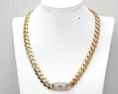 Monaco Chain 14K Yellow Gold