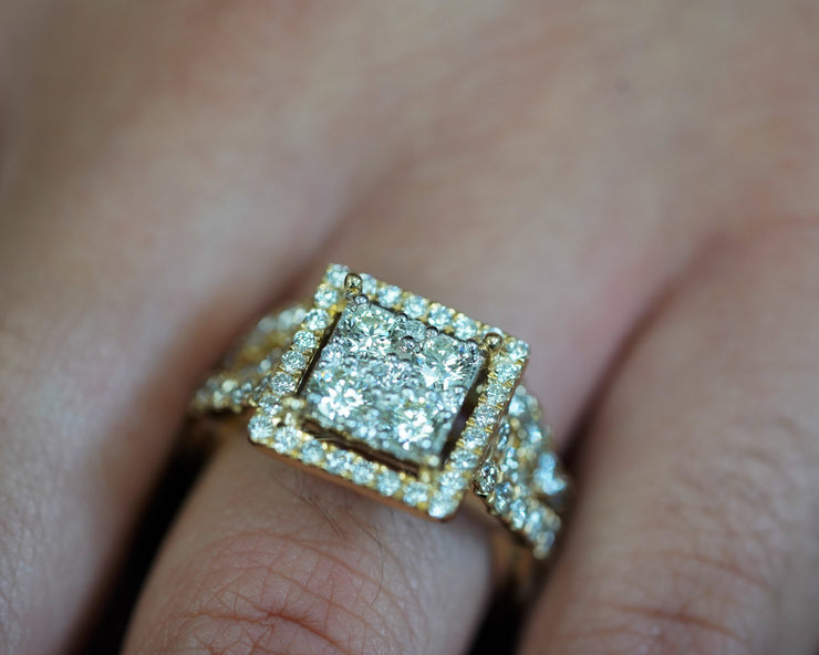 Diamond Engagement Duo Set