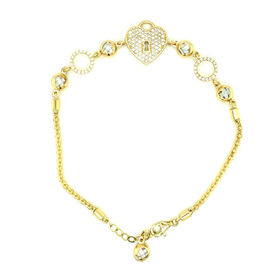 Charm Bracelet 14K Yellow Gold