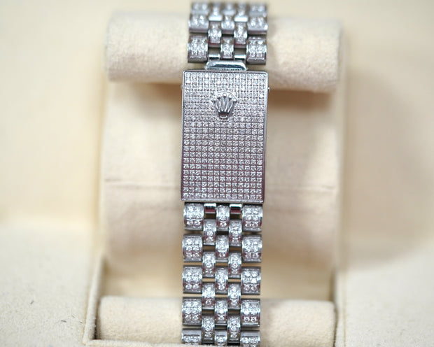 Rolx Datejust 36mm Stainless Steel 15ct Diamonds Roman Dial