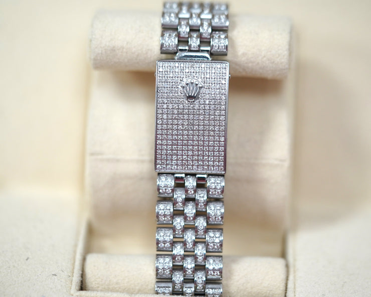 Rolx Datejust 36mm Stainless Steel 15ct Diamonds Roman Dial