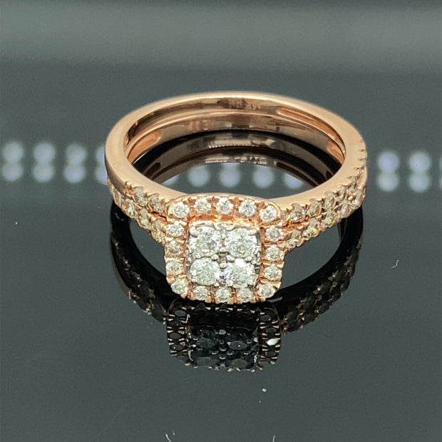 Diamond Engagement Duo Set