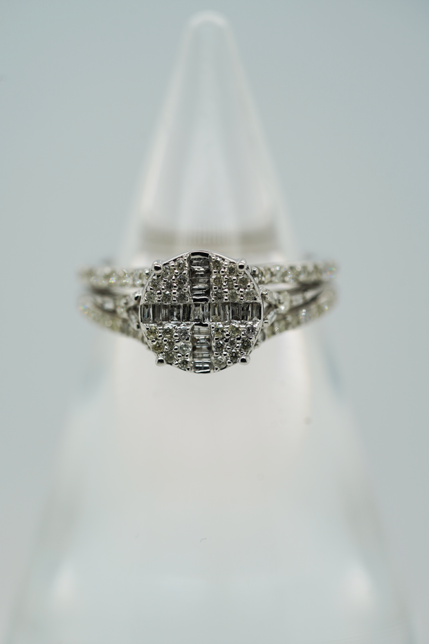 White Gold Engagement / Promise Ring