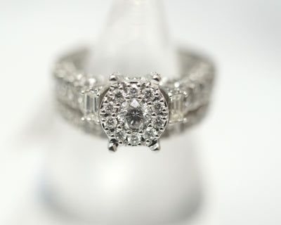 Diamond Engagement Duo Set