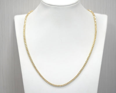 Ice Chain 3mm 14K Yellow Gold